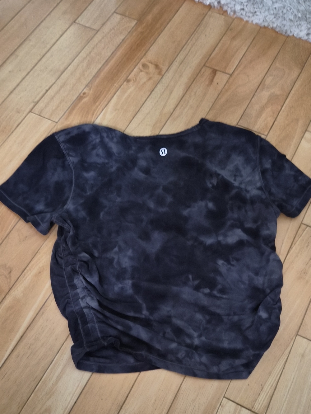 lululemon athletica Black Tie-Dye Tank Top